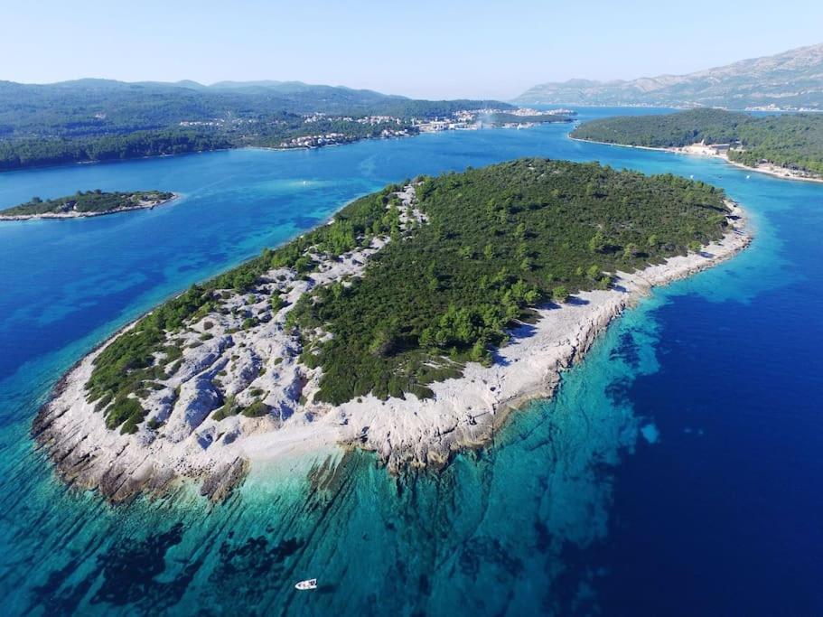 Villa Kora - Luxury Holiday Apartments Lumbarda Exterior foto