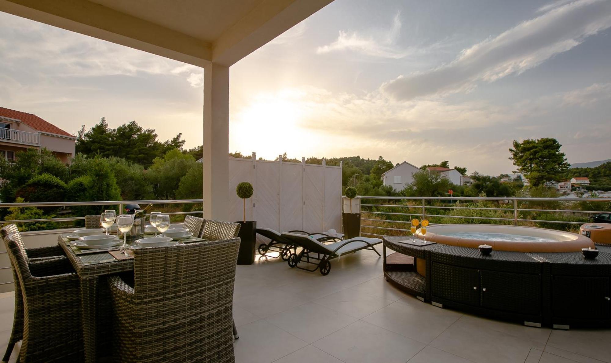 Villa Kora - Luxury Holiday Apartments Lumbarda Exterior foto